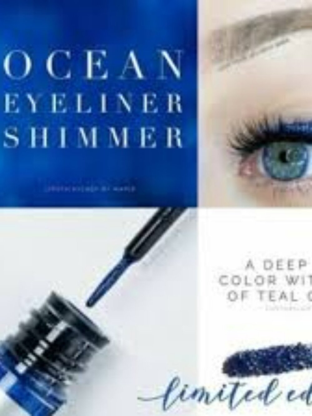 SENEGENCE EYESENSE LONG LAST LINER -- OCEAN SHIMMER
